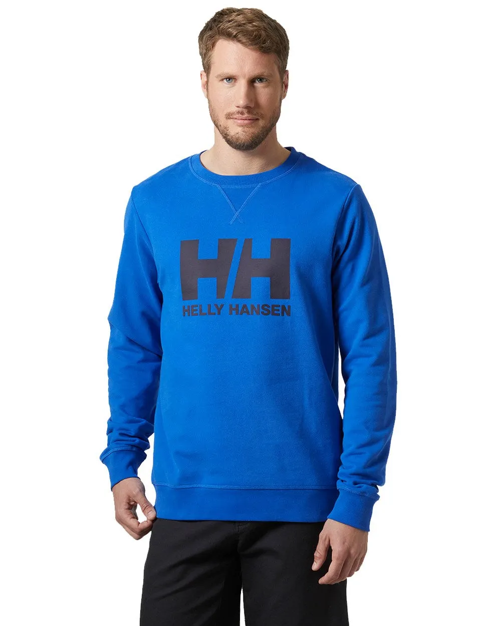 Helly Hansen Mens Logo Crew Sweatshirt Helly Hansen