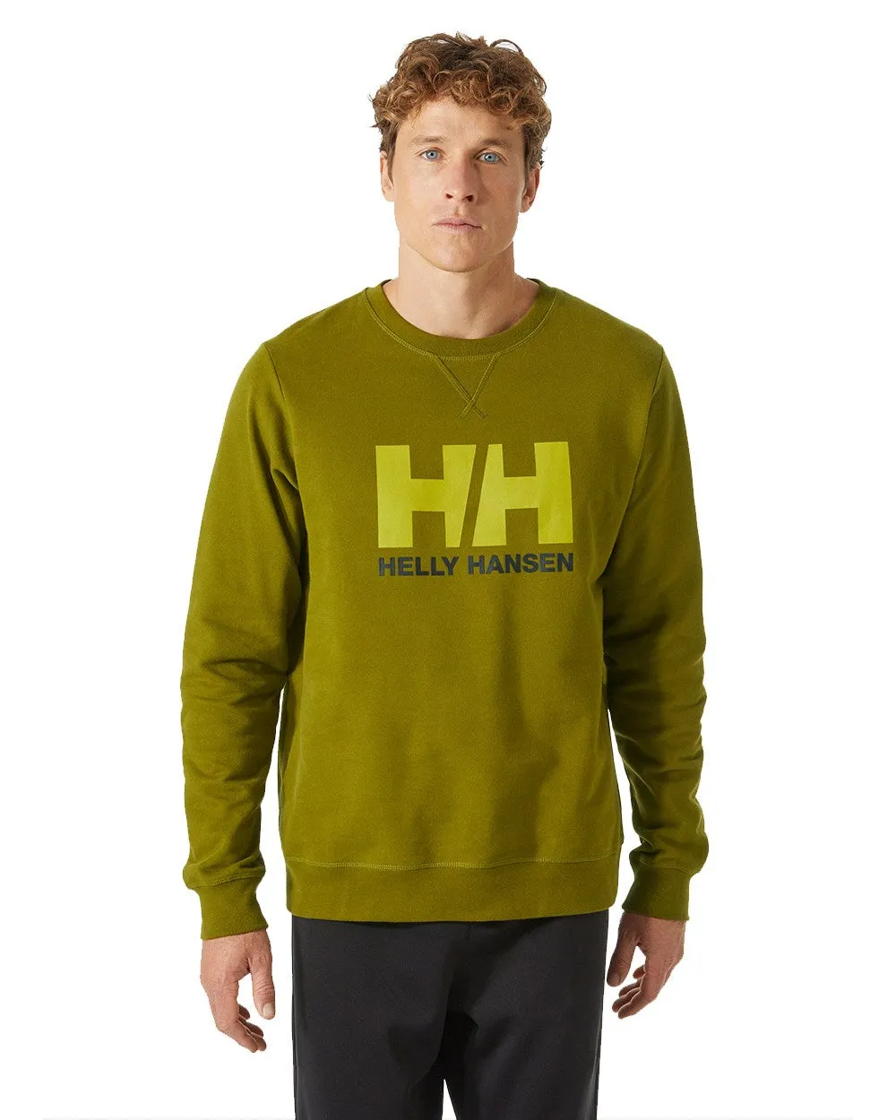 Helly Hansen Mens Logo Crew Sweatshirt Helly Hansen