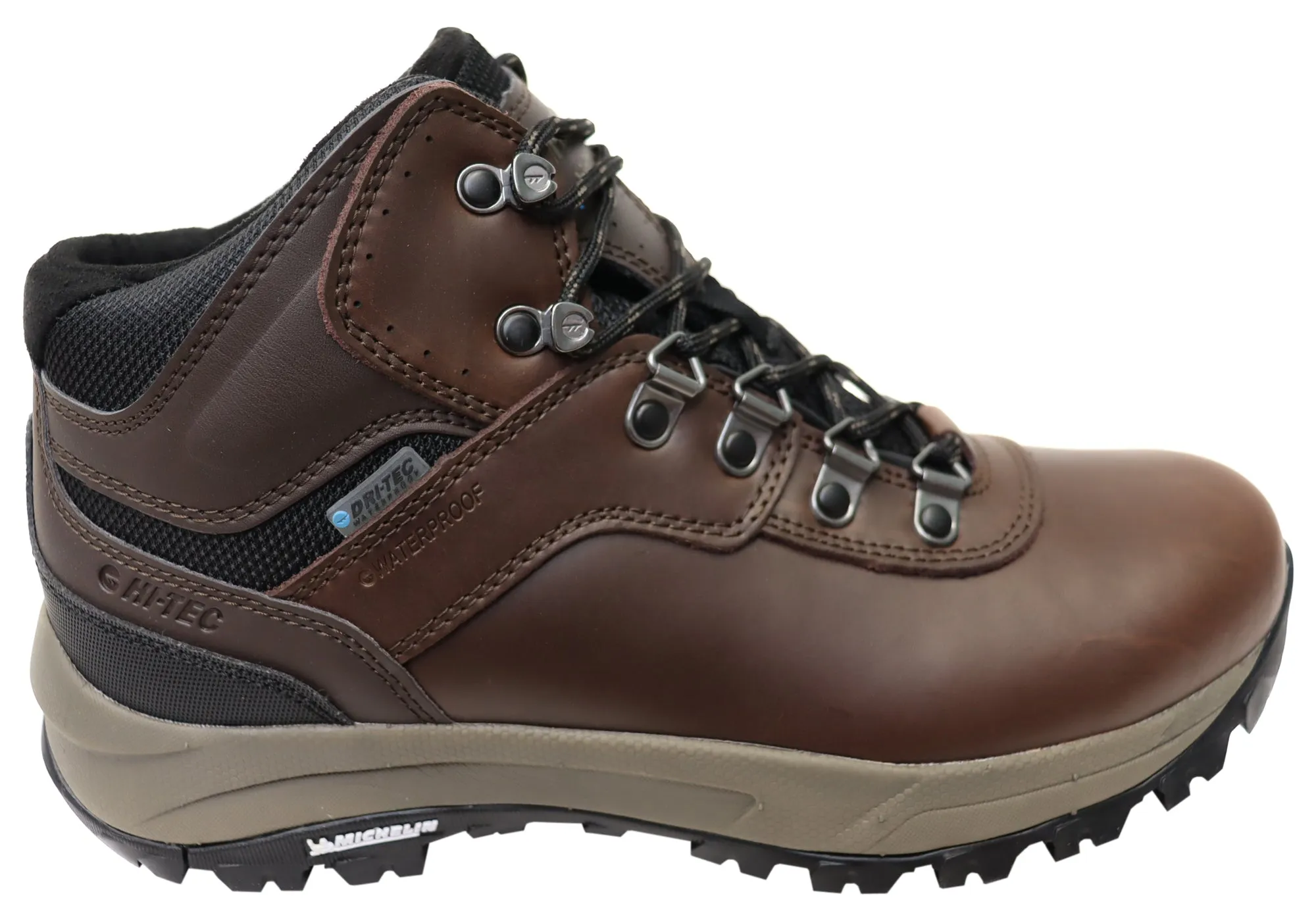 Hi Tec Mens Altitude VI i Waterproof Leather Comfortable Hiking Boots Hi Tec Shoes