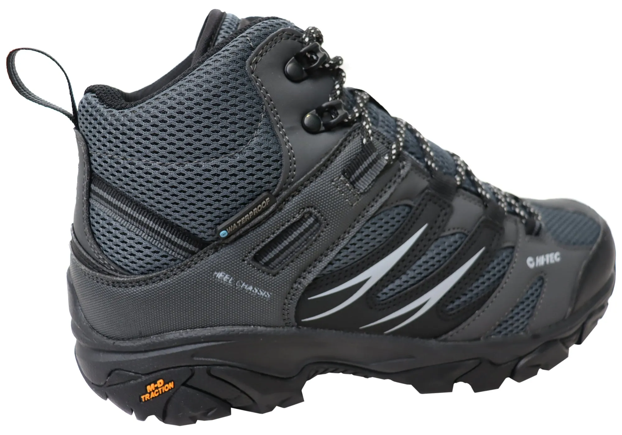 Hi Tec Mens Tarantula Mid Waterproof Comfortable Hiking Boots Hi Tec Shoes