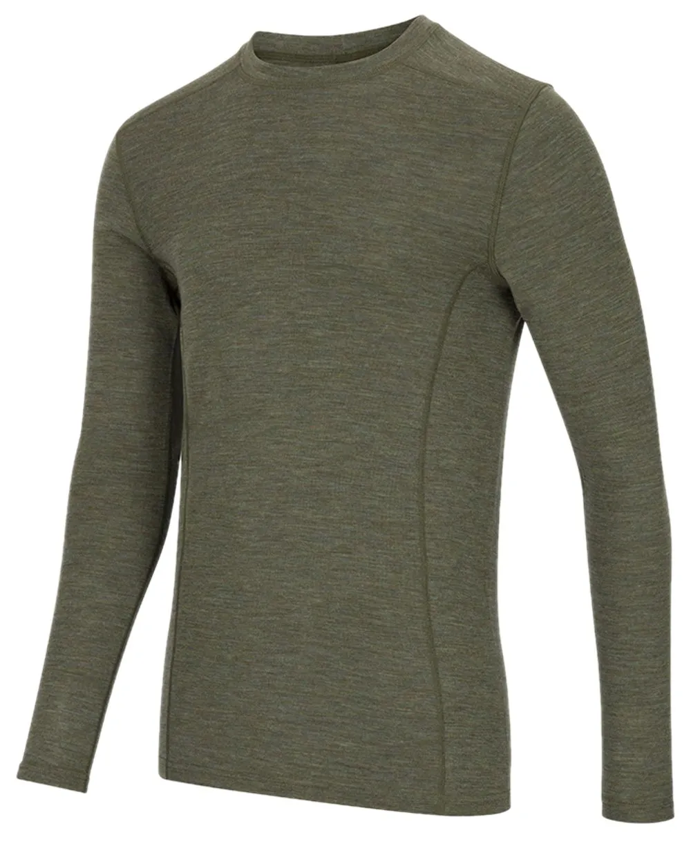 Hoggs of Fife 100% Merino Wool Long Sleeve Crew Neck Base Layer Hoggs of Fife