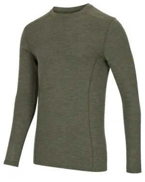Hoggs of Fife 100% Merino Wool Long Sleeve Crew Neck Base Layer Hoggs of Fife