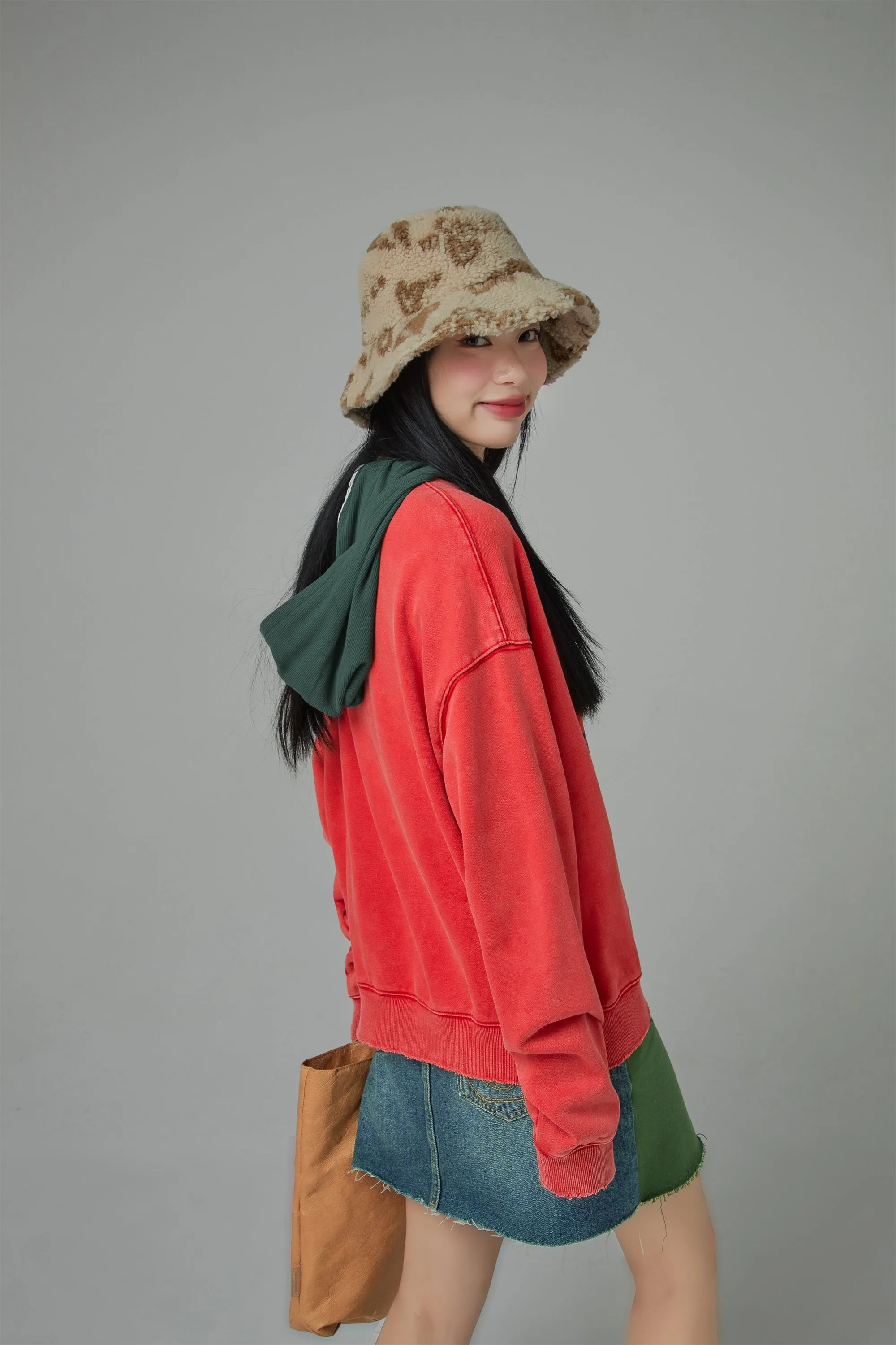 Hopeless Romantic Cherry Print Sweatshirt