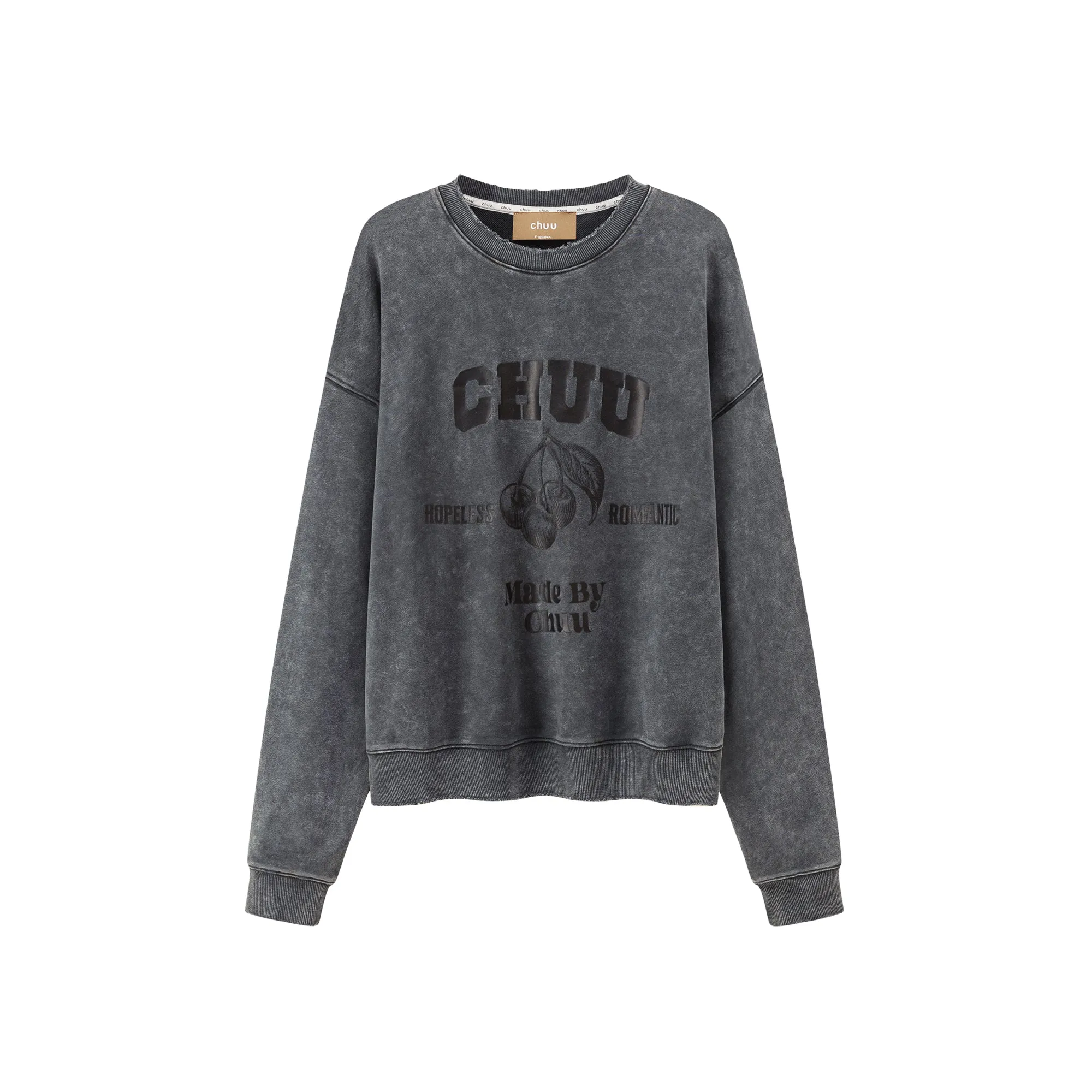 Hopeless Romantic Cherry Print Sweatshirt