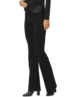 HUDSON Jeans Nico Mid-Rise Bootcut (Maternity) Black Maternity Jean