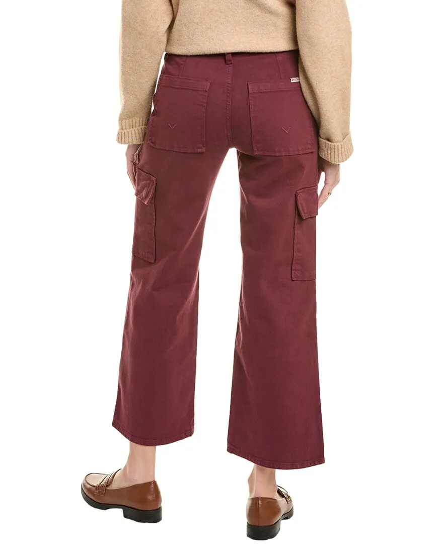 HUDSON Jeans Rosalie Zinfandel Wide Leg Jean