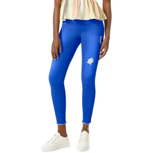 Hue Womens Distressed Rayon Jeggings