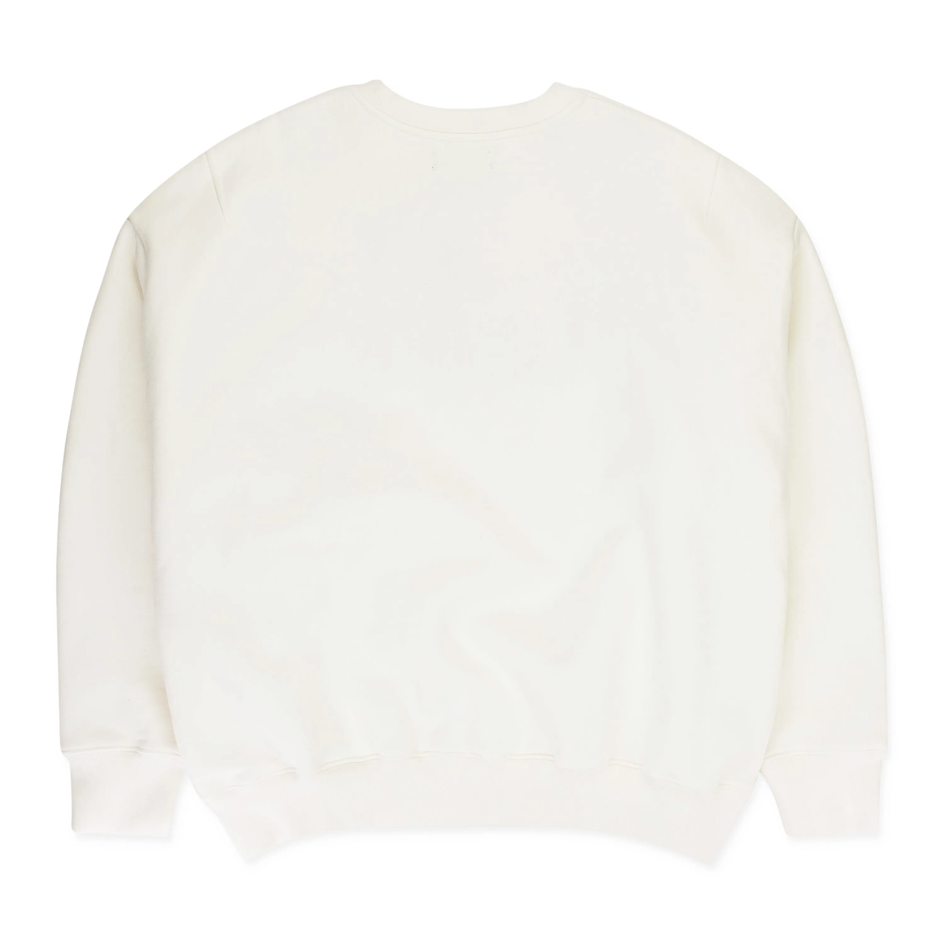 HWT FLEECE CREWNECK OFF WHITE HOODIES & SWEATSHIRTS