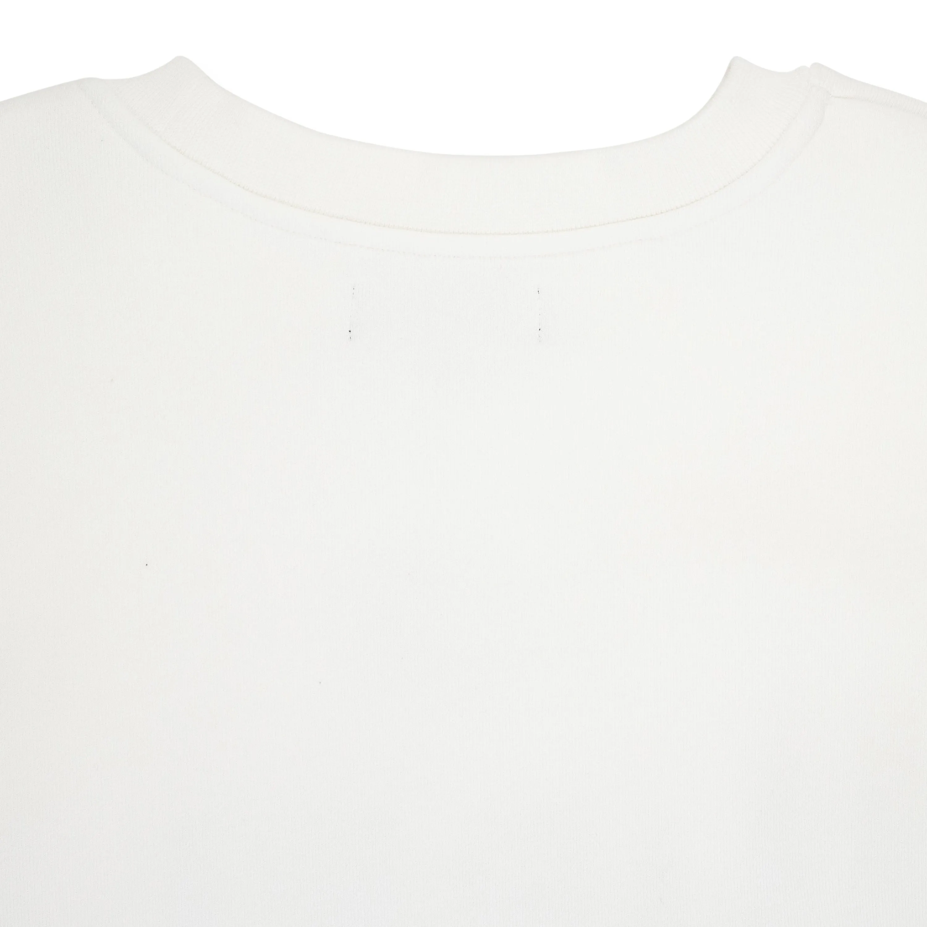 HWT FLEECE CREWNECK OFF WHITE HOODIES & SWEATSHIRTS
