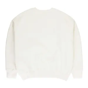 HWT FLEECE CREWNECK OFF WHITE HOODIES & SWEATSHIRTS
