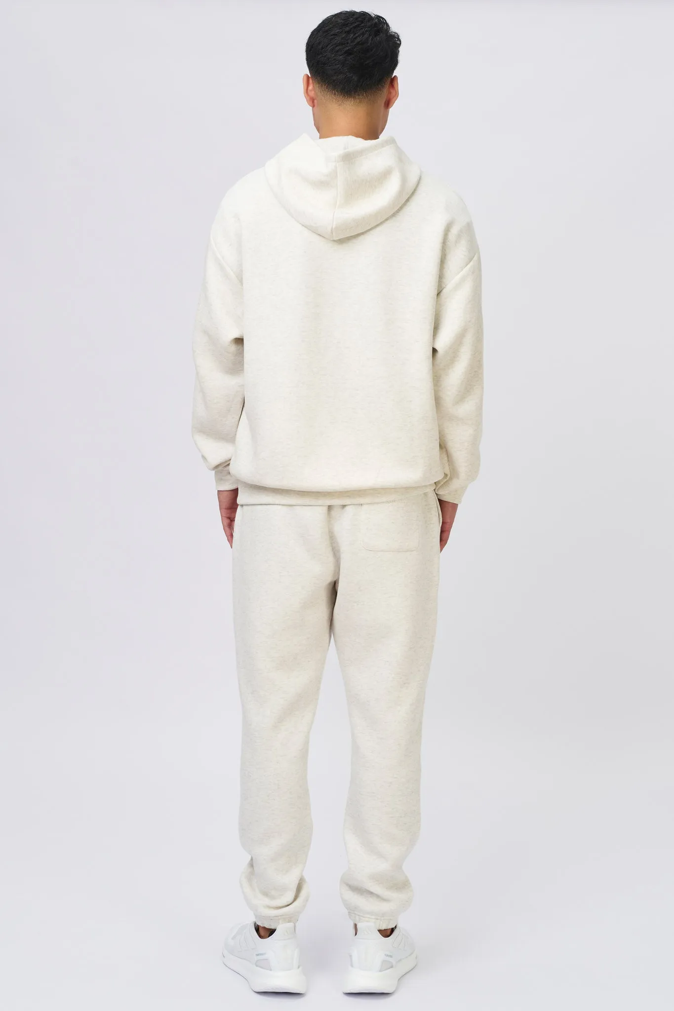 INSPORT MENS DENVER FLEECE HOOD OATMEAL
