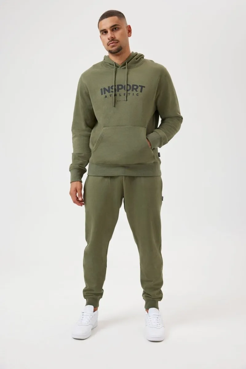 INSPORT MEN'S RALPH  MILITARY GREEN HOOD Cothing_Mens-Insport