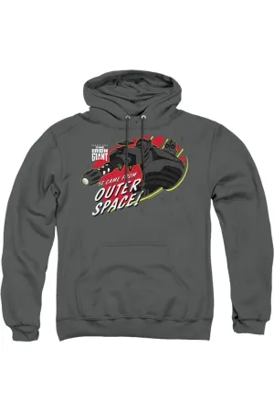 Iron Giant Outer Space Adult Pull Over Hoodie / Hooded Sweatshirt