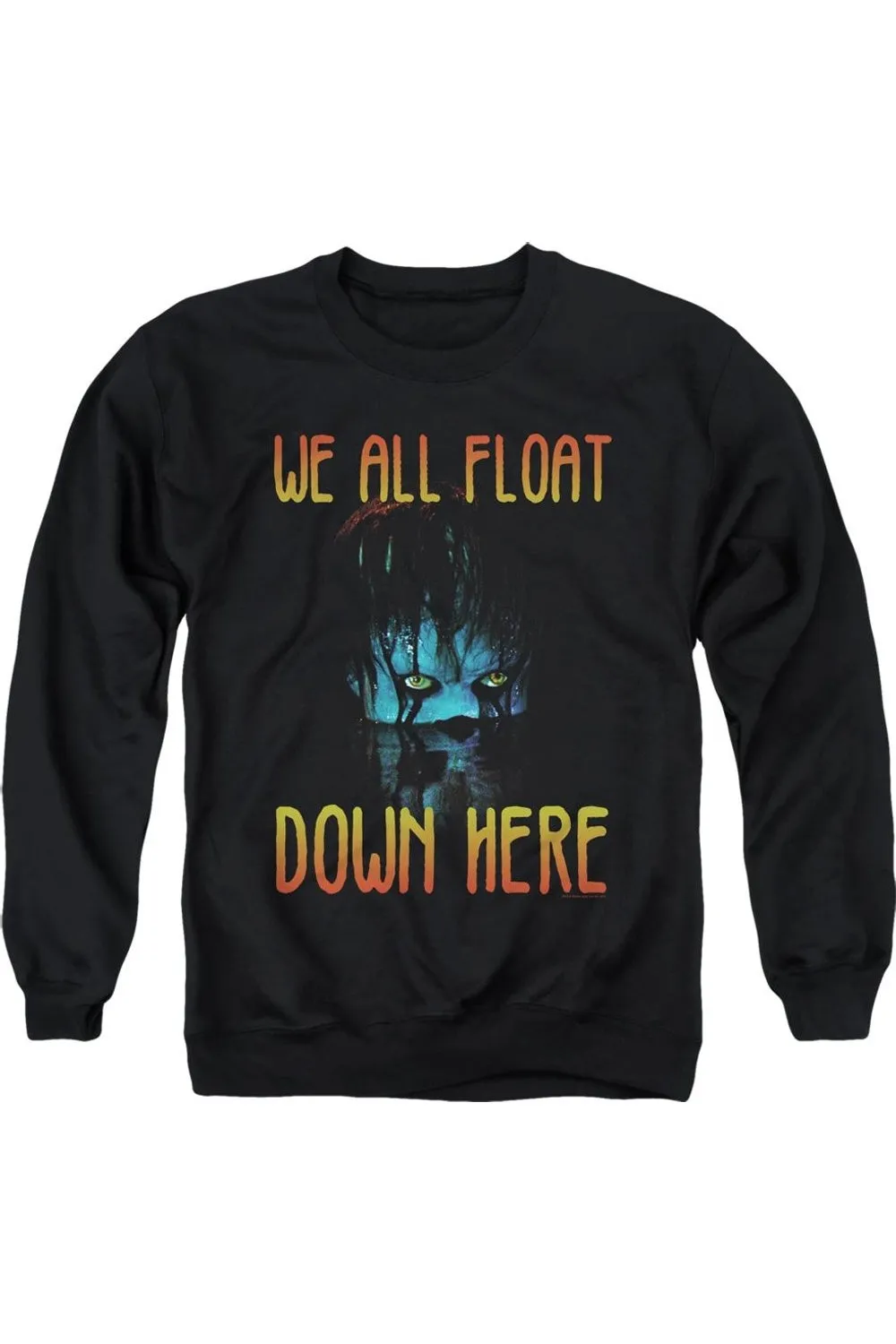 It 2017 We All Float Down Here Adult Crewneck Sweatshirt