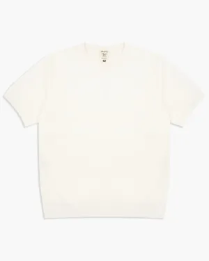 Jackman Dotsume Rib Tee - Off White