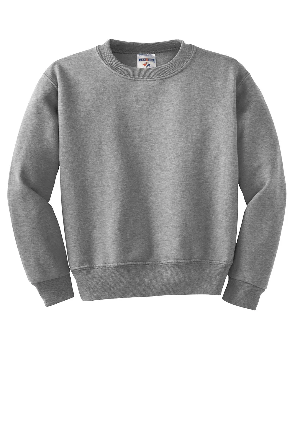 Jerzees Youth NuBlend Fleece Crewneck Sweatshirt - Oxford Grey