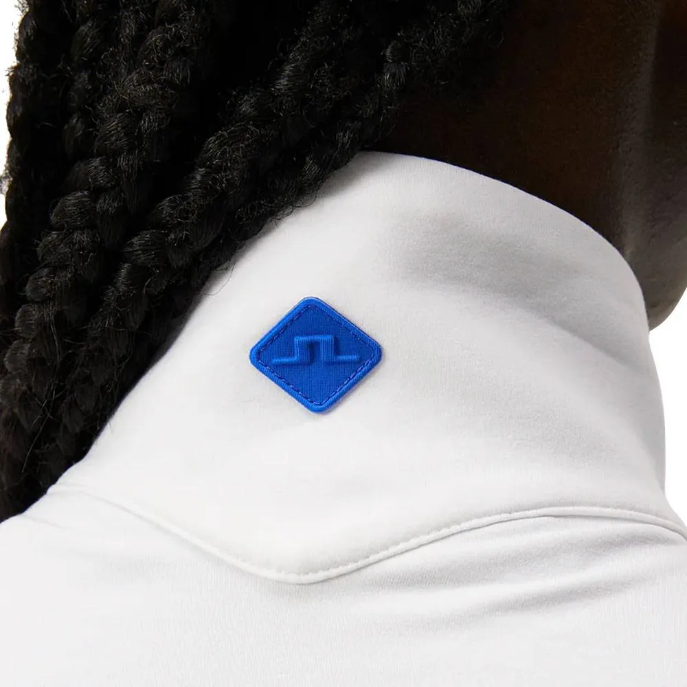 J.Lindeberg Coockies Mid Layer Golf Pullover White - FW23 Women