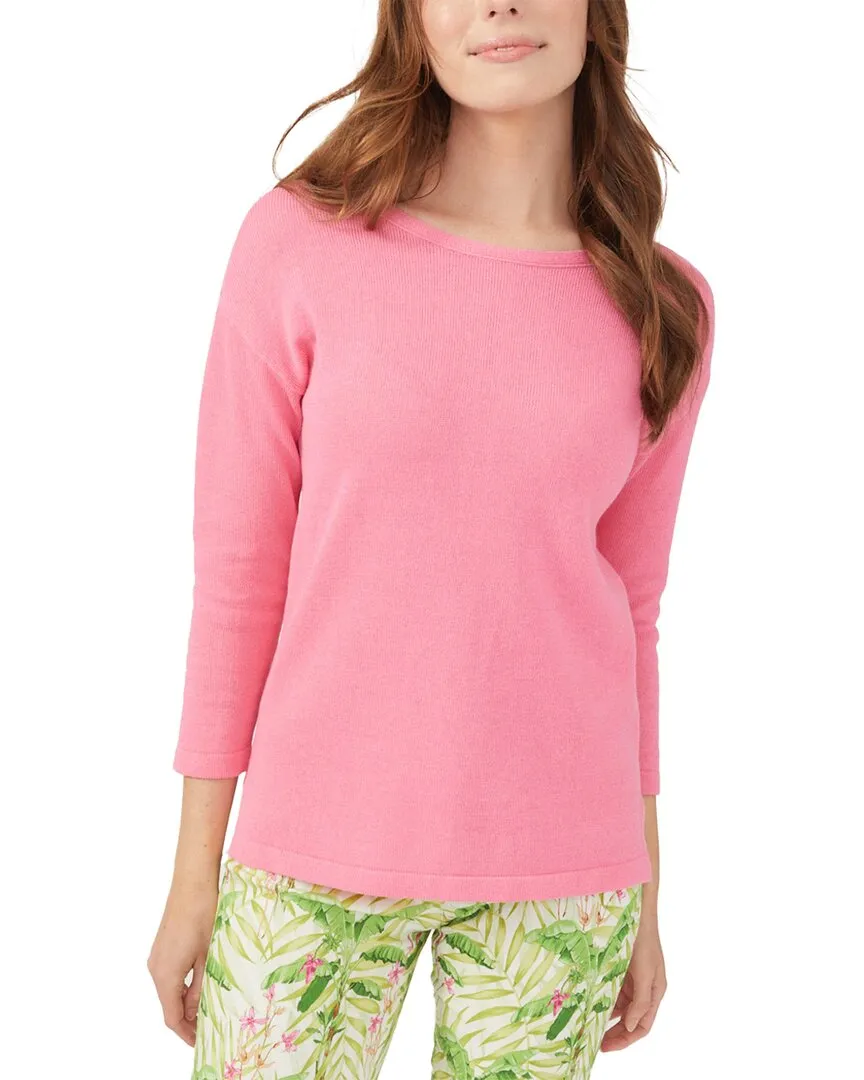 J.McLaughlin Cece Linen-Blend Sweater