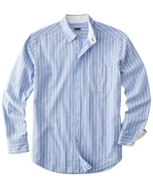 J.McLaughlin Stripe Collis Woven Shirt