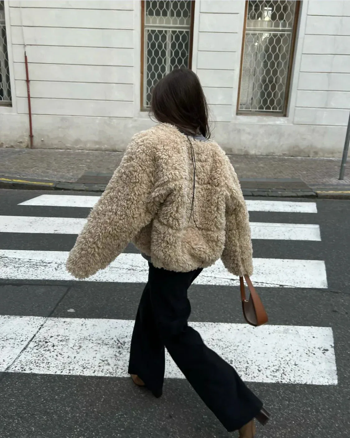 Joslyn Retro Teddy Wool Jacket