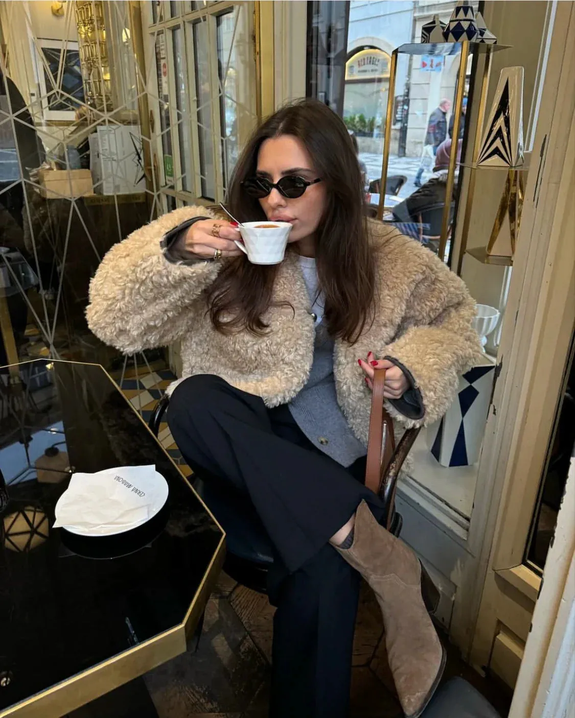 Joslyn Retro Teddy Wool Jacket