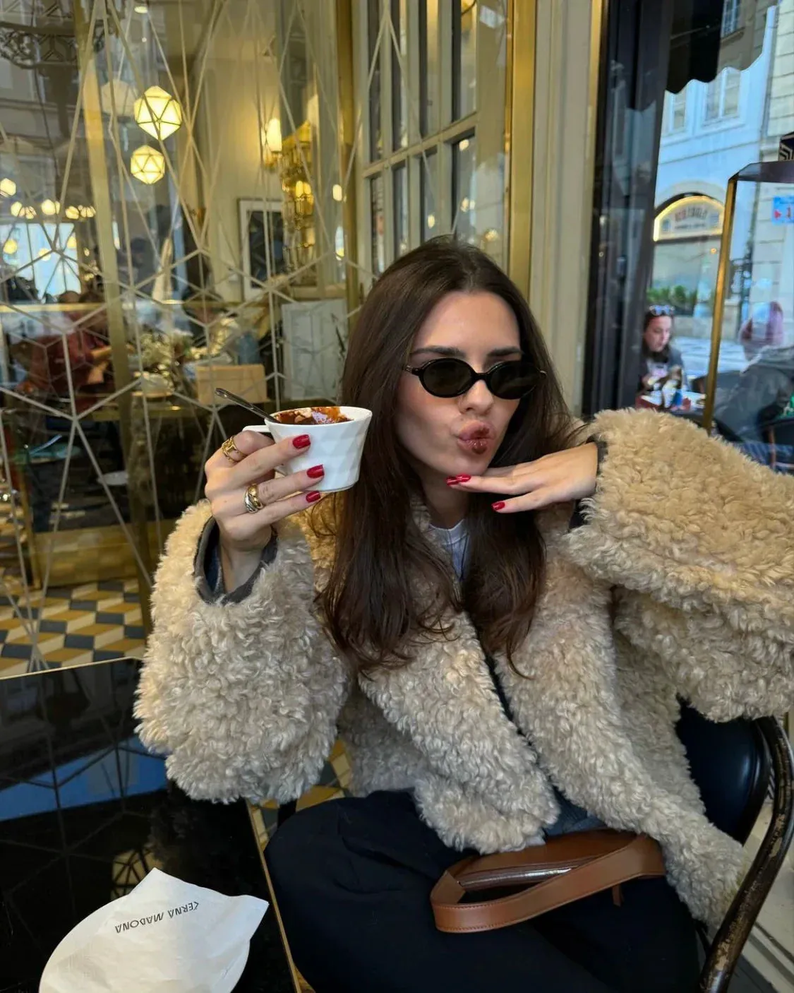Joslyn Retro Teddy Wool Jacket