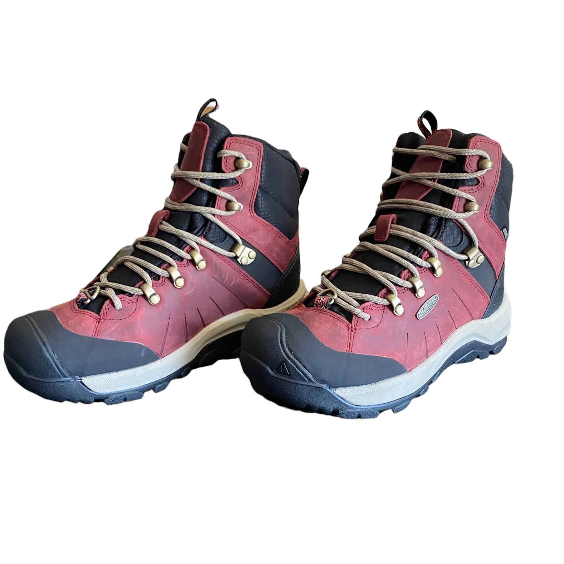 Keen Shoes Revel  IV Mid Polar Rhubarb/Plaza Taupe