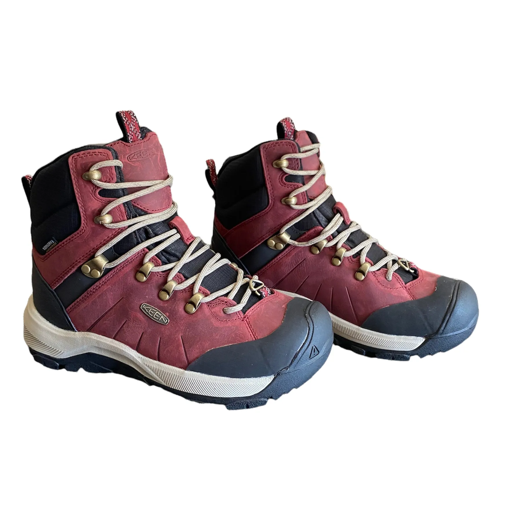 Keen Shoes Revel  IV Mid Polar Rhubarb/Plaza Taupe