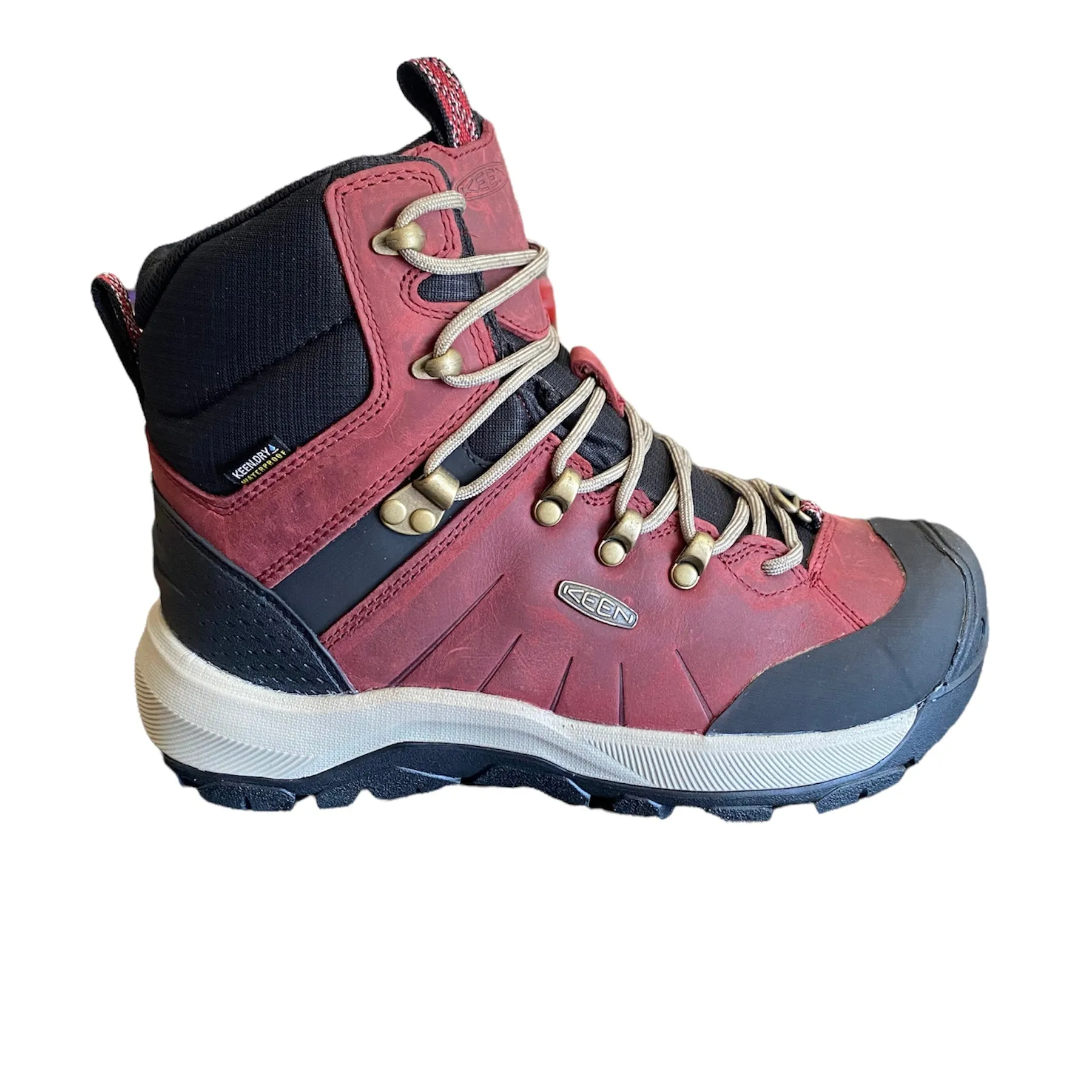 Keen Shoes Revel  IV Mid Polar Rhubarb/Plaza Taupe