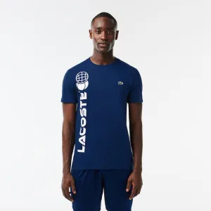 Lacoste Tennis x Daniil Medvedev Regular Fit T-shirt Navy Blue Patagonia Clothing