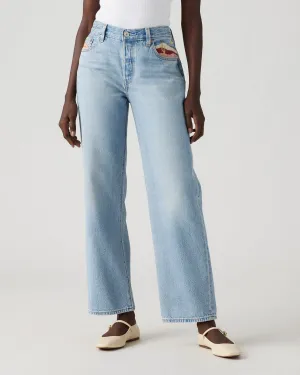 Levi's® Womens 501 90's Ankle Relaxed Straight Fit Jeans - Desert Utopia