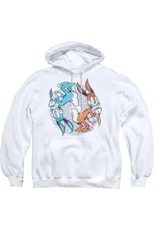 Looney Tunes Wacky Wabbit Adult Pull Over Hoodie / Hooded Sweatshirt