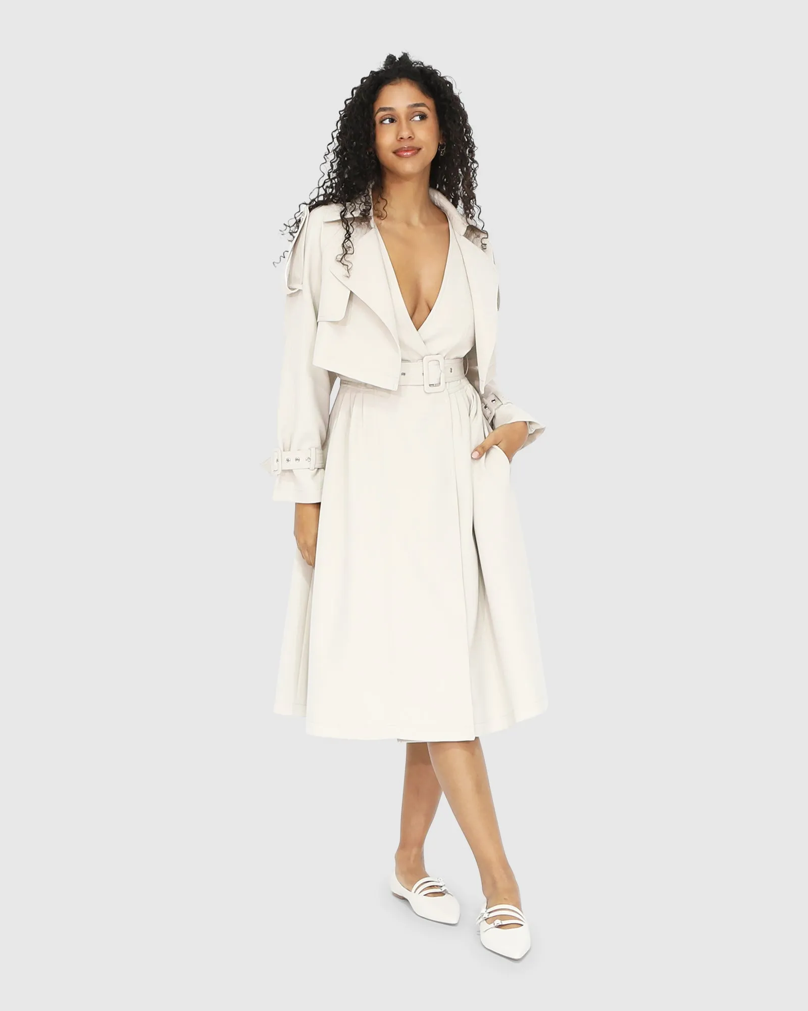 Manhattan Cropped Trench