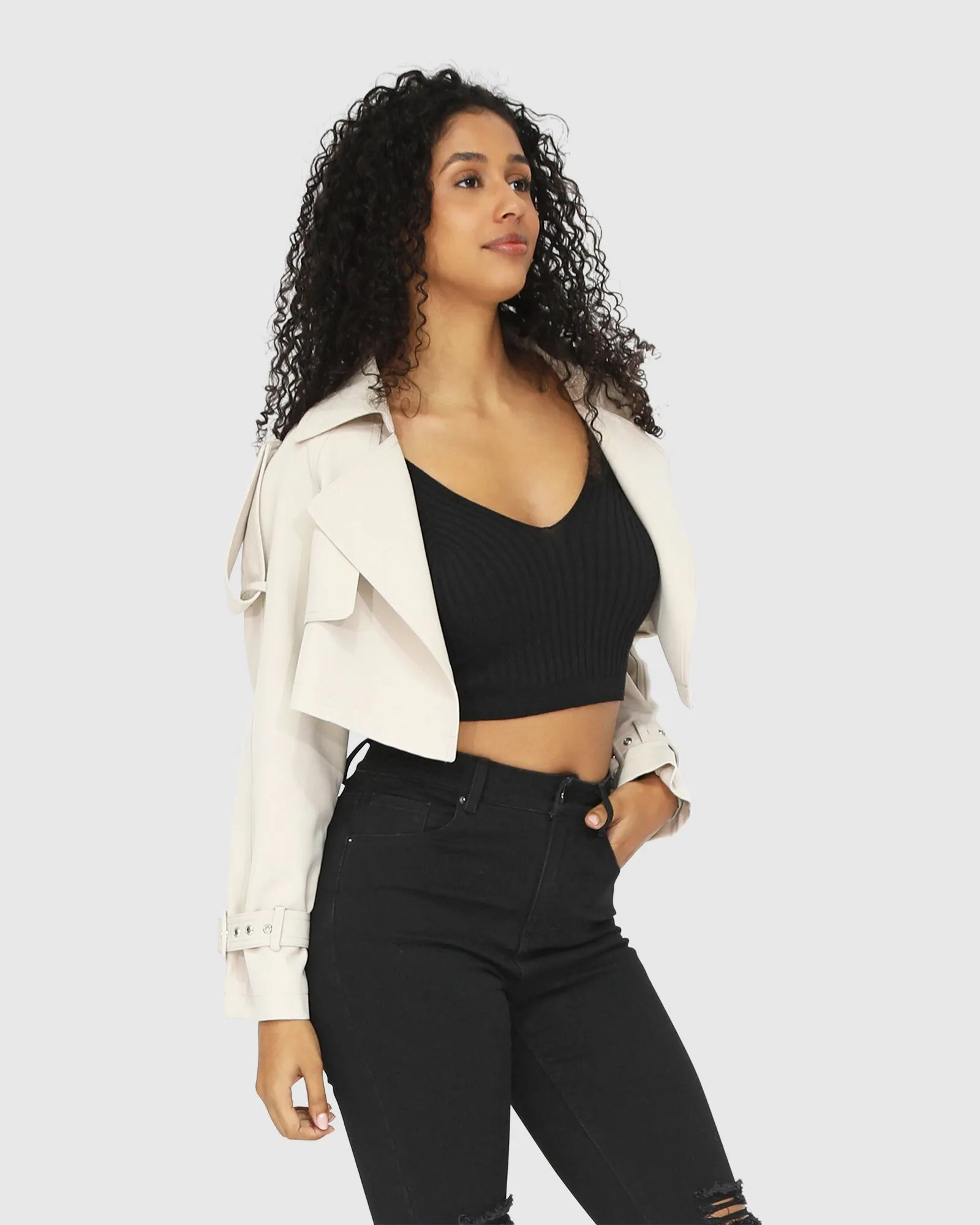Manhattan Cropped Trench