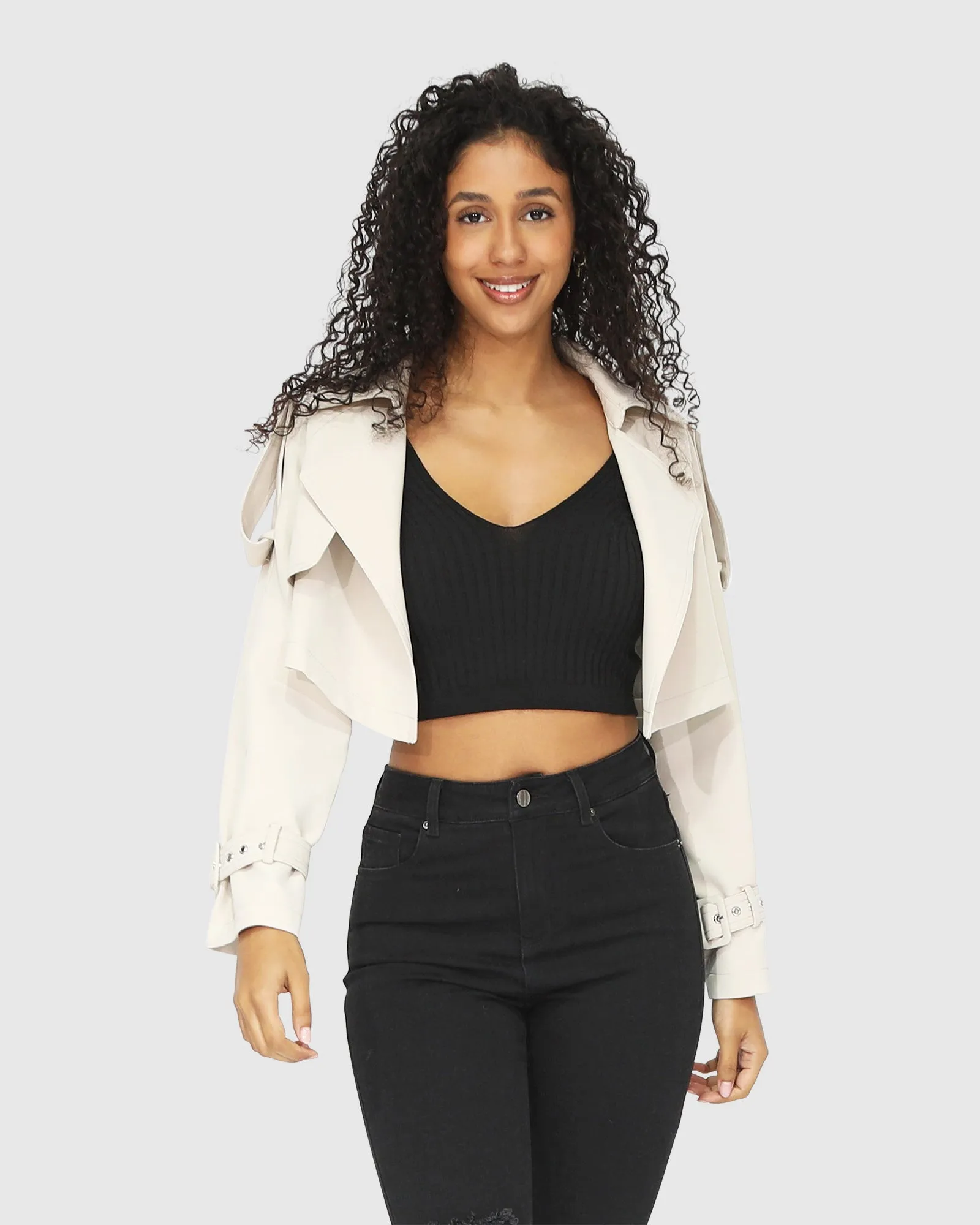 Manhattan Cropped Trench