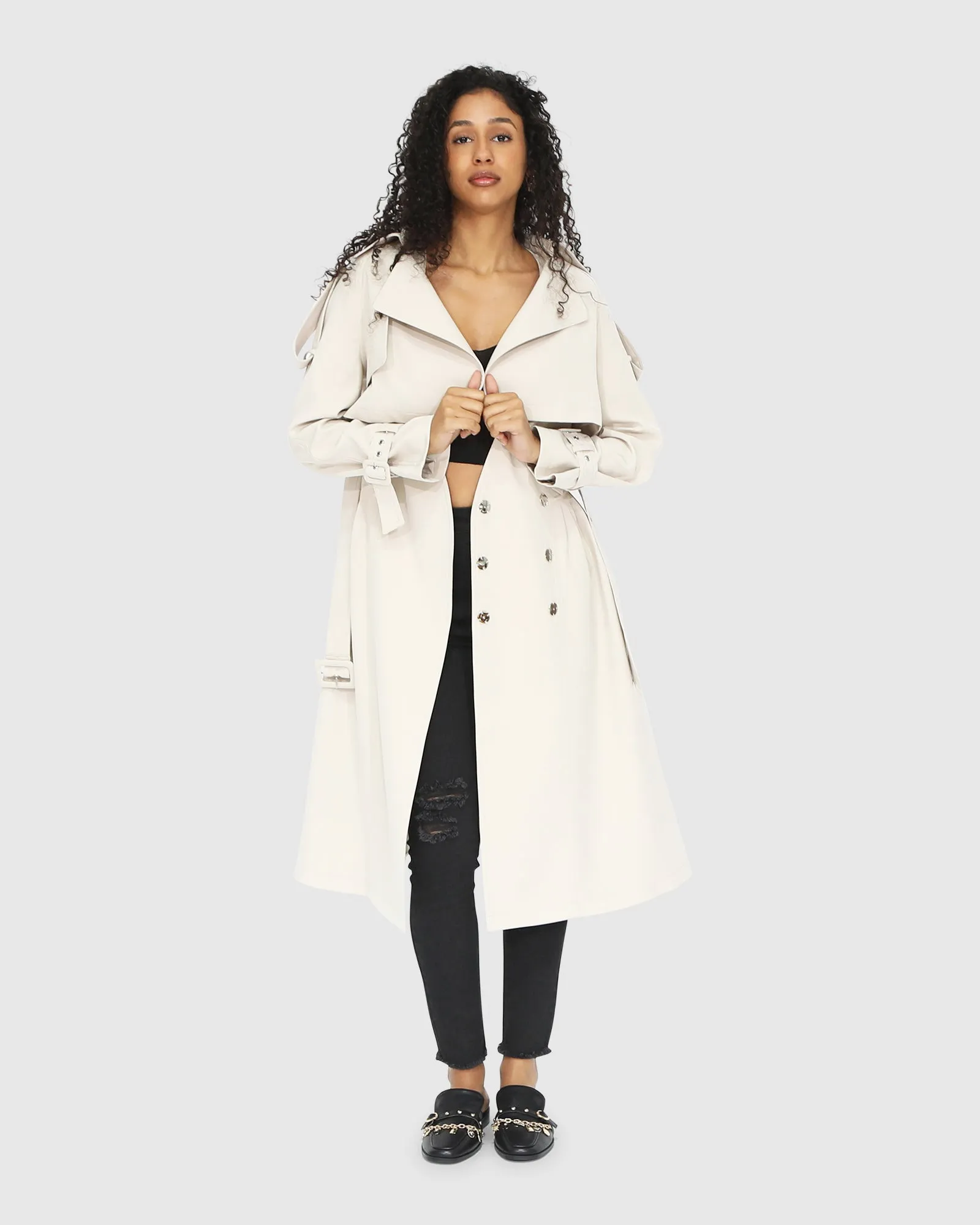 Manhattan Cropped Trench