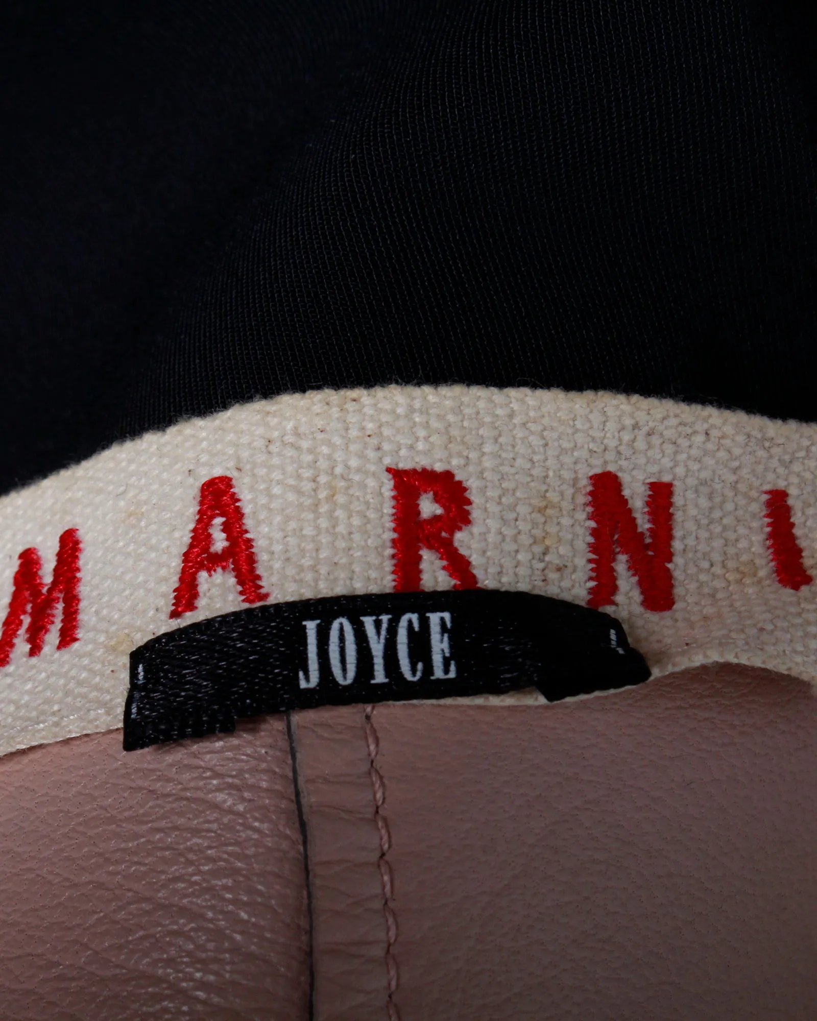 Marni Short Sleeve Jacket in Grey Leather