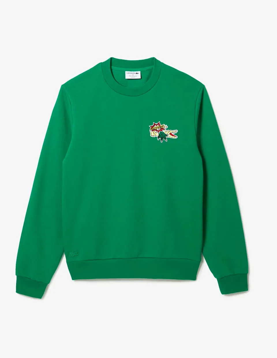Men's Badge Organic Cotton Sweatshirt Green Patagonia Clothing