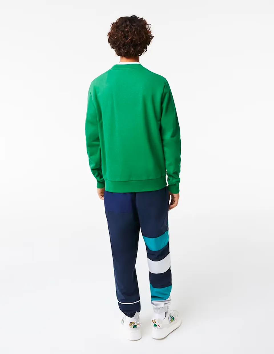 Men's Badge Organic Cotton Sweatshirt Green Patagonia Clothing