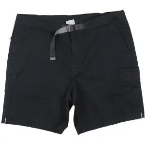 Mens Belted Stretch Cargo Shorts