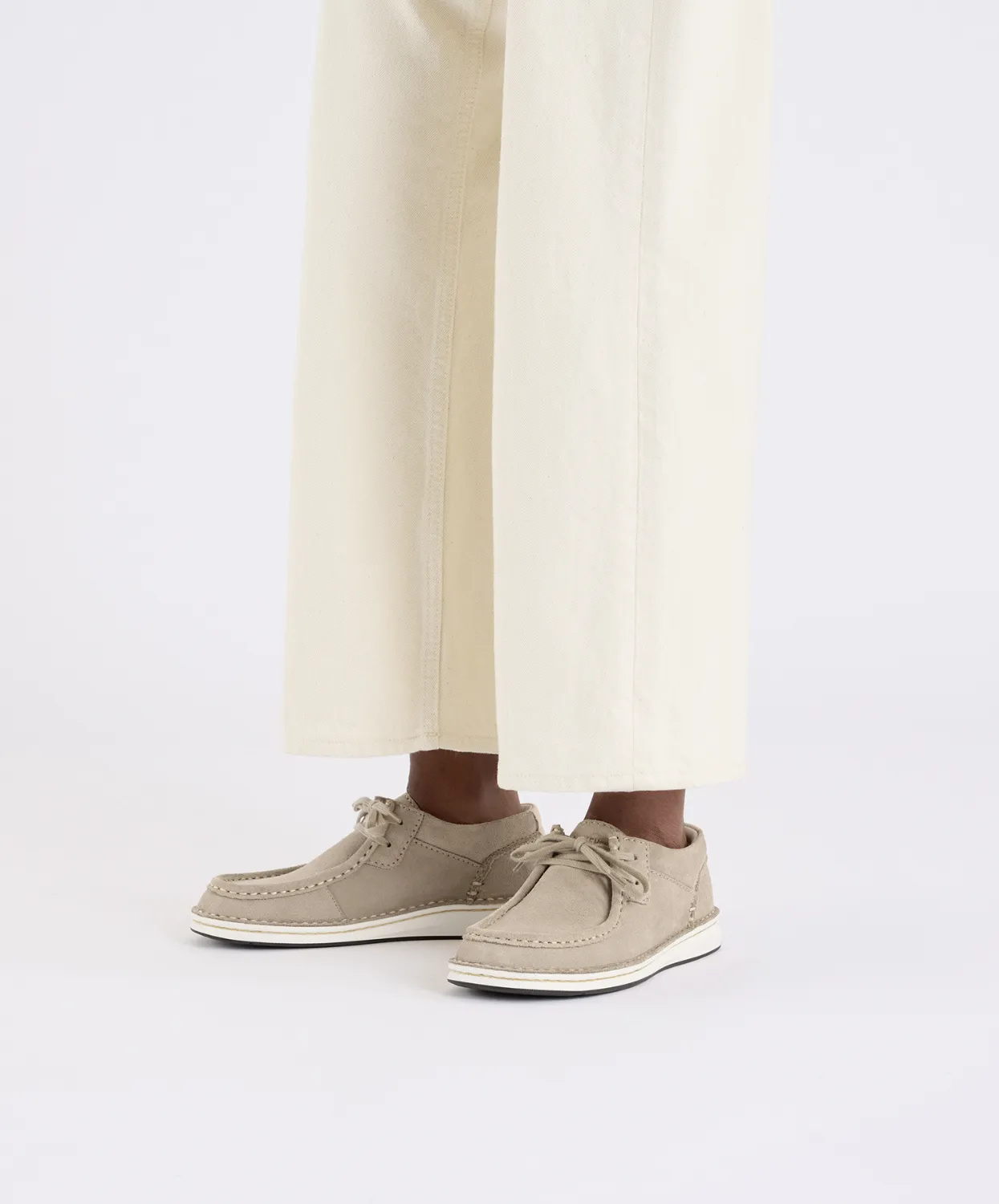 Mens Birkenstock Shoes Birkenstock Pasadena Direct Moc Suede Leather Taupe Shoes