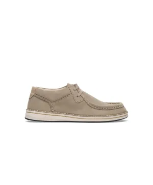 Mens Birkenstock Shoes Birkenstock Pasadena Direct Moc Suede Leather Taupe Shoes