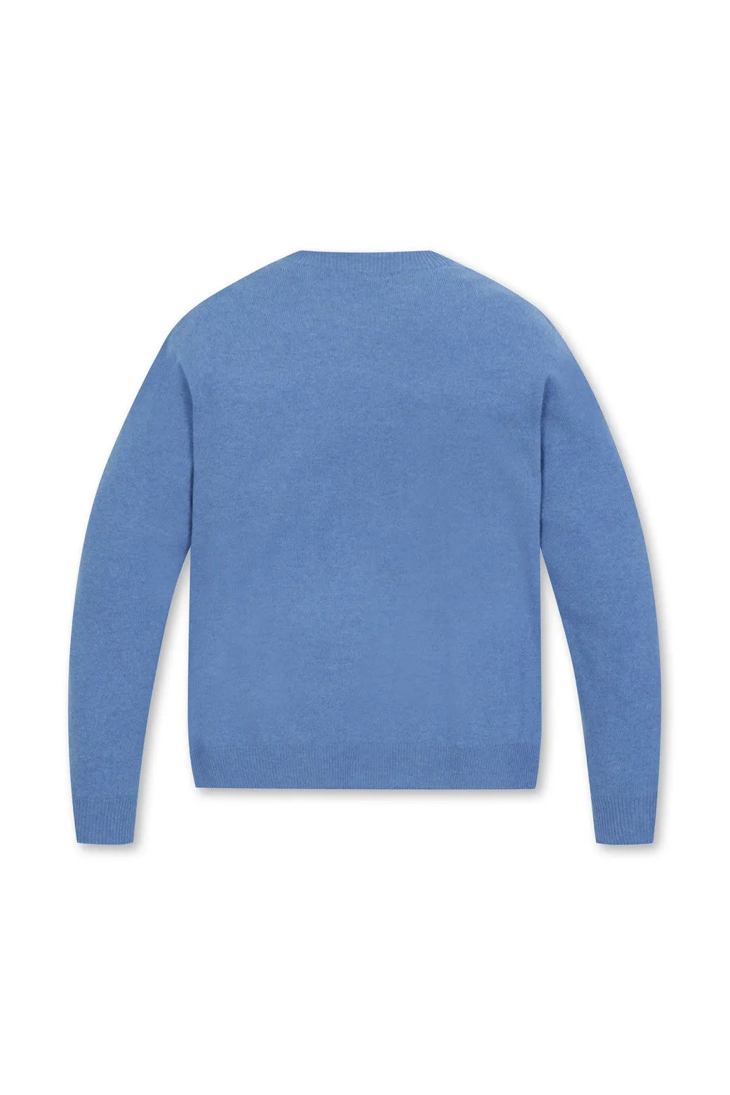 Men's GG Cashmere Crewneck Sweater Blue