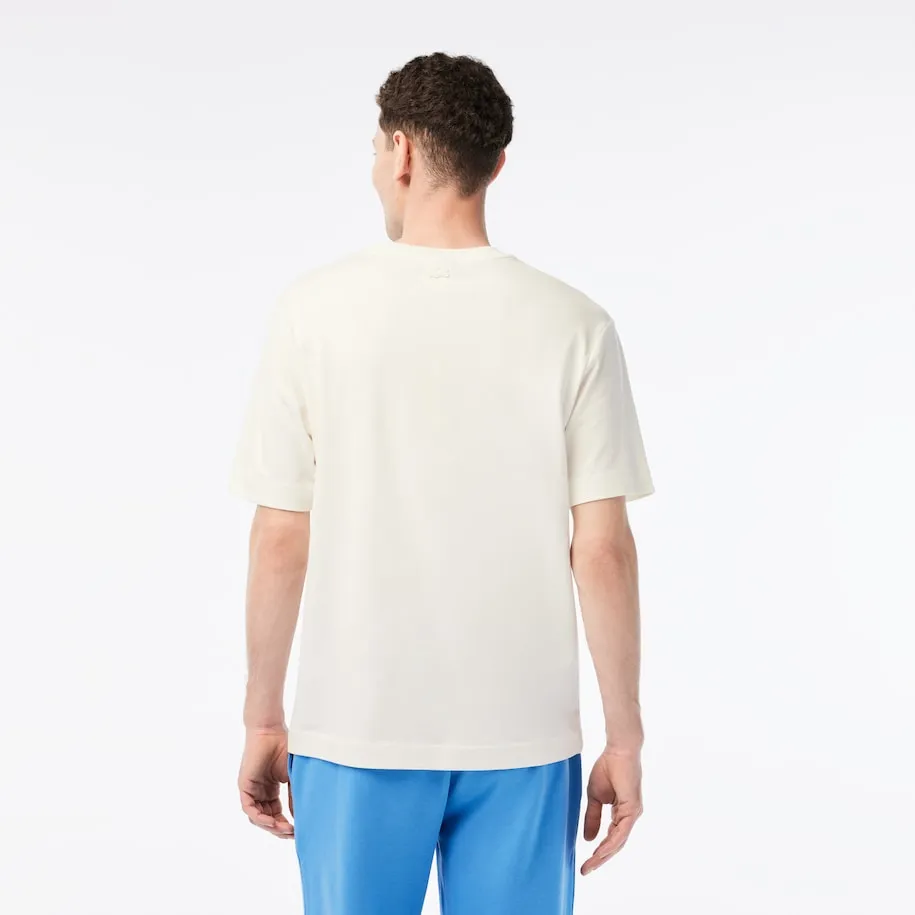 Men’s Lacoste x Netflix Organic Cotton T-Shirt white Patagonia Clothing