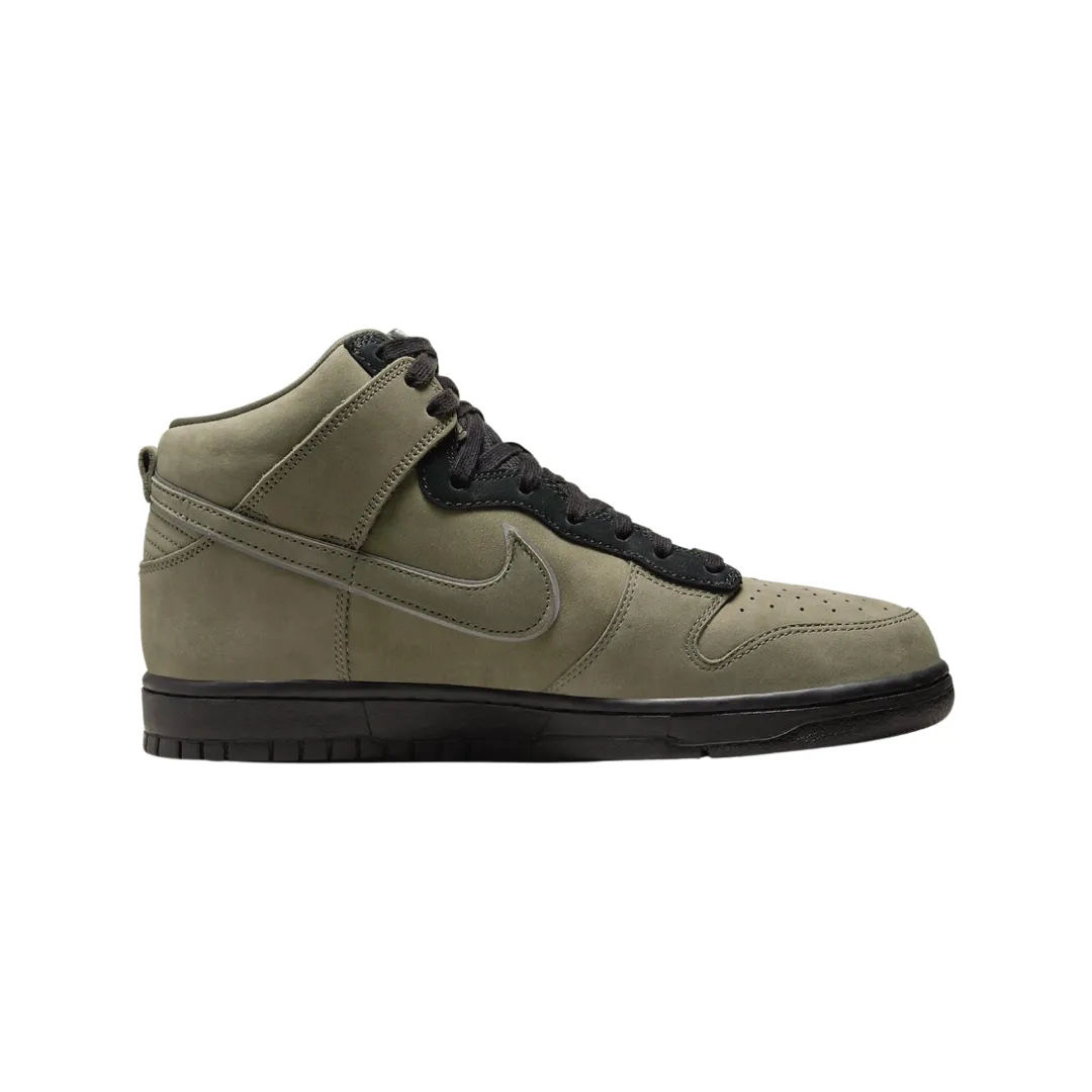 Men's Nike Dunk High SP Medium Olive Multi Black Nike Dunk