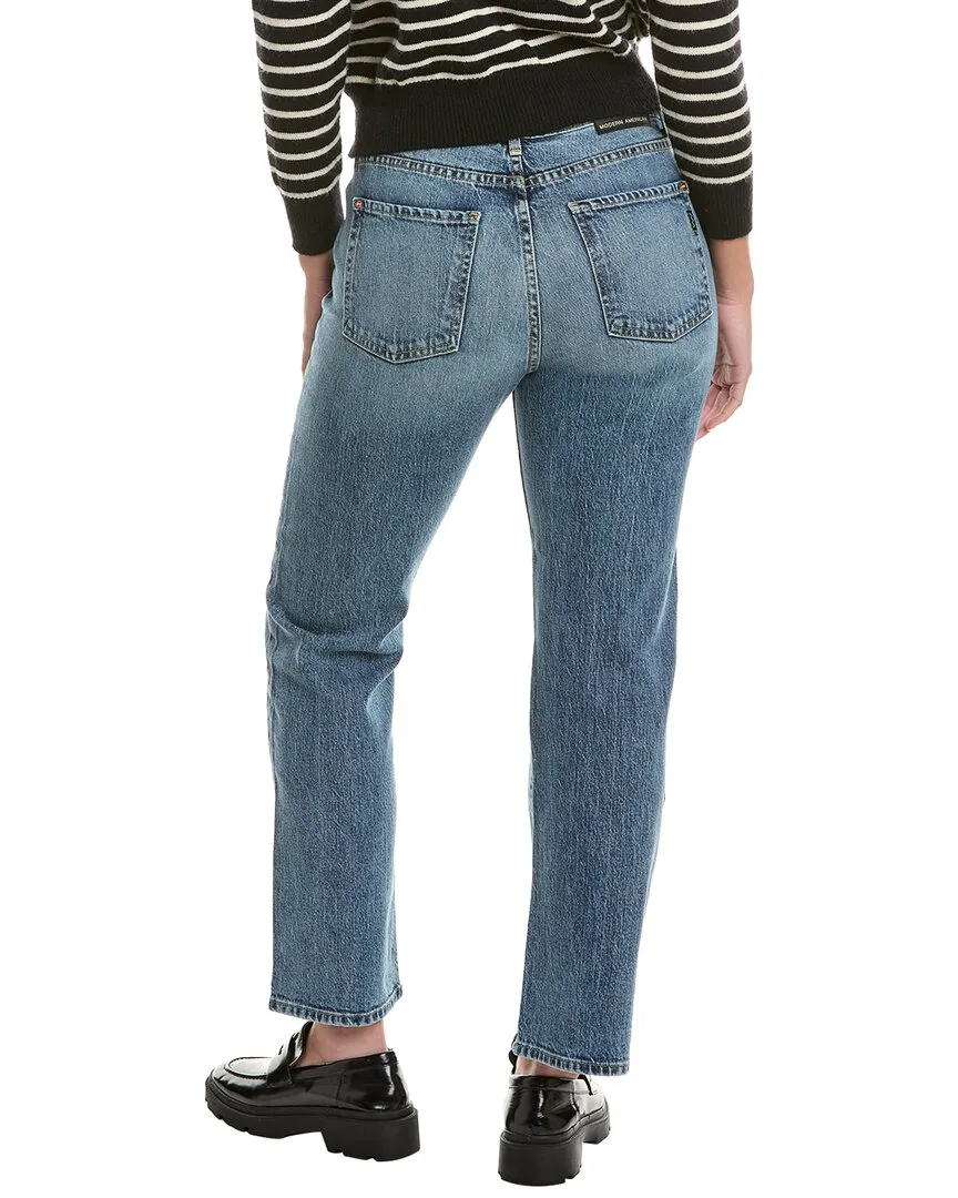 Modern American Jackson Stereo Blue Dad Jean