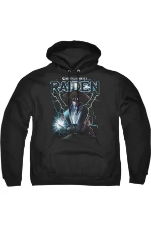 Mortal Kombat Raiden Adult Pull Over Hoodie / Hooded Sweatshirt
