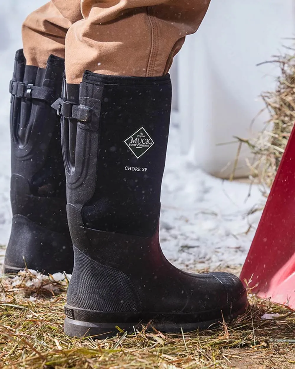 Muck Boots Mens Chore Adjustable Tall Wellingtons Muck Boots