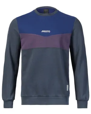 Musto Mens 64 Tri Colour Sweatshirt Musto Clothing