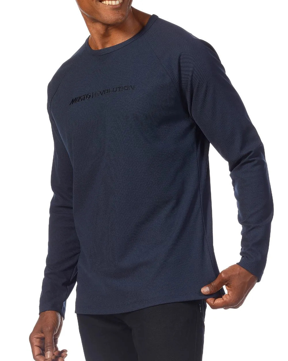 Musto Mens Evolution Newport OSM EDYE Long Sleeve T-Shirt Musto Clothing